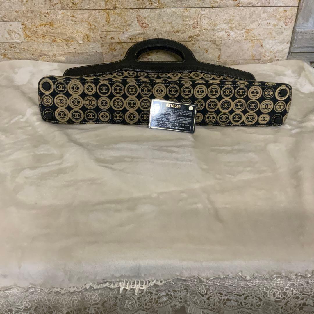 CHANEL❣️レアシャネルココマーク総柄バンドバック