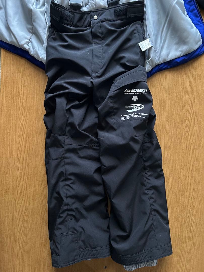 デサント 子供用150 スキーウェア上下 送料込み