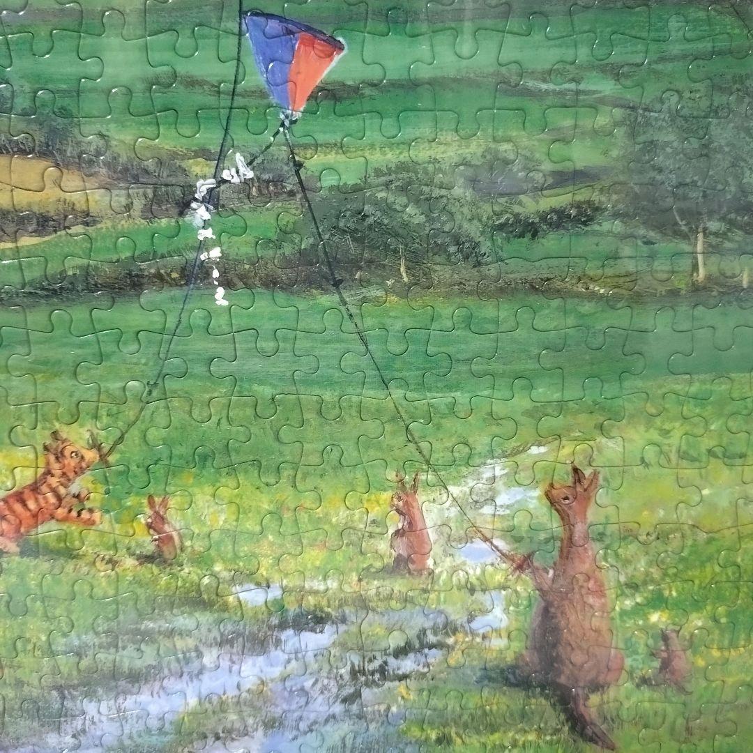 完成品　希少　クラシックプー　ジグソーパズル　1000ピース　くまのプーさん