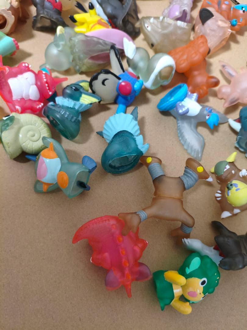 ポケモン指人形　クリアのみ　約45体　まとめ売り　レア　希少