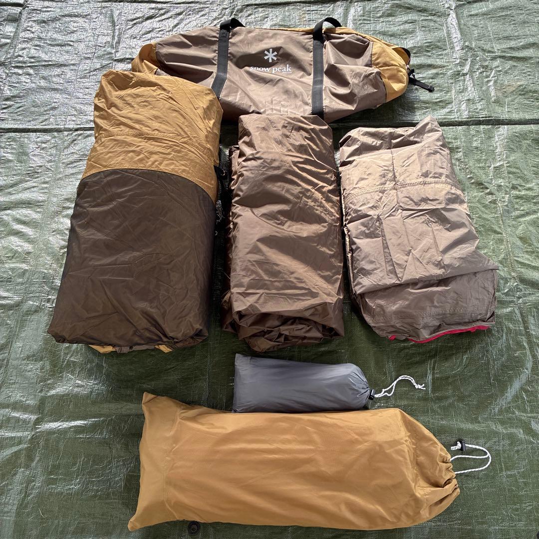  peak エントリー2ルーム エルフィールドテント　マットシートセット