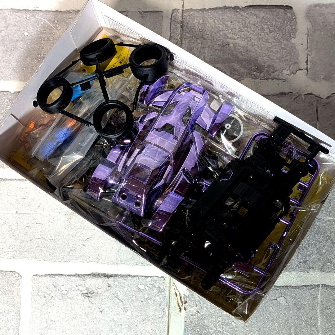 激レア！タミヤ ミニ四駆PRO サバンナレオ メタリック(パ-プル)仕様 未組立