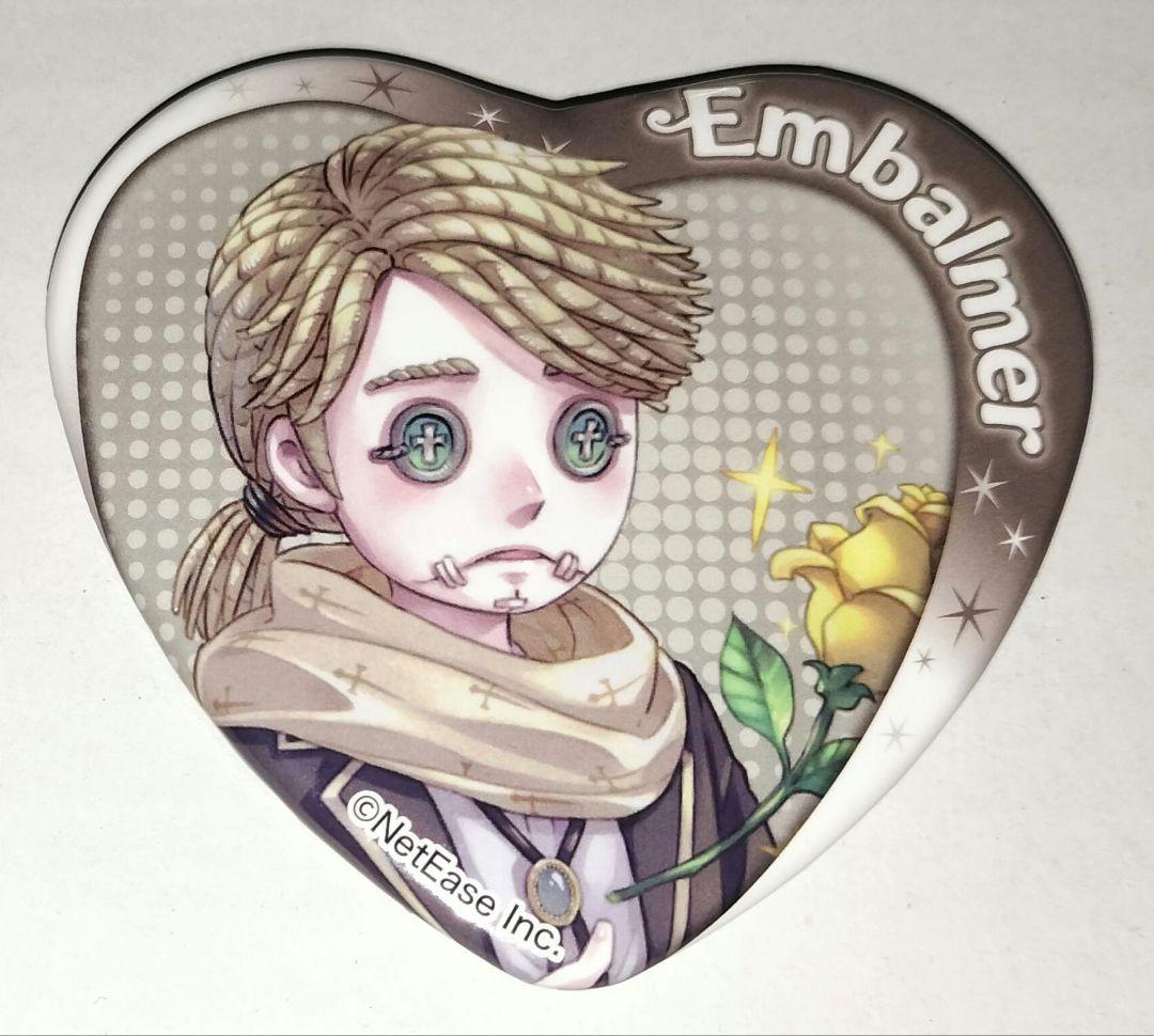 IdentityV 第五人格 納棺師 ハート缶バッジ 荘園告白 スイパラ