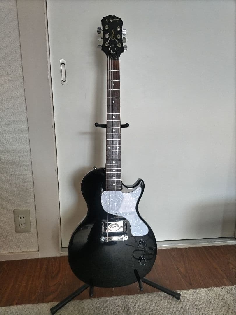 まさ、Epiphone レスポールジュニア、ピックアップ社外p90