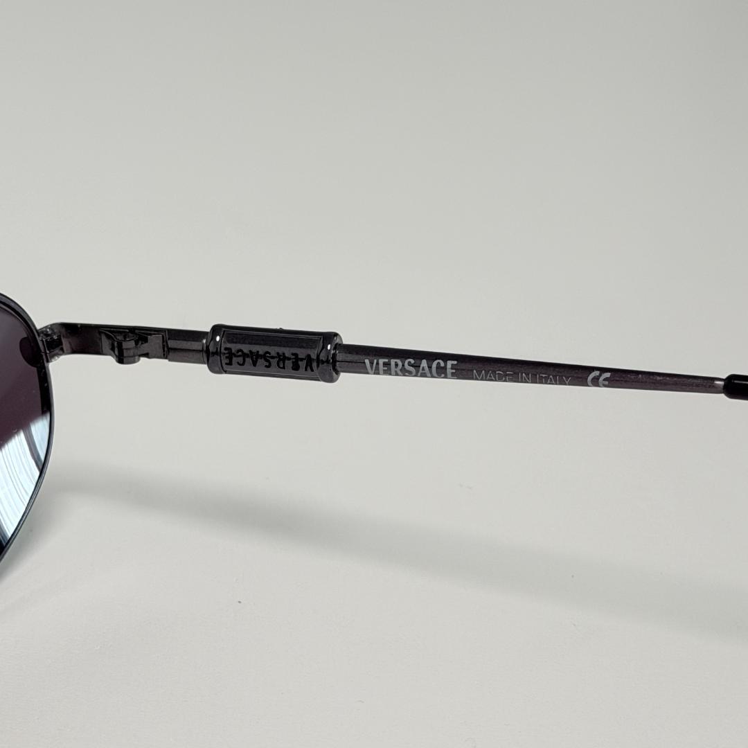 VERSACE ヴェルサーチ オーバル型 サングラス ヴィンテージ S14