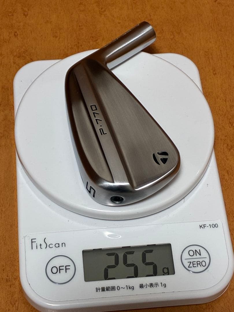 P770 2025年 5番 #5 アイアン ヘッドのみ テーラーメイド 現行