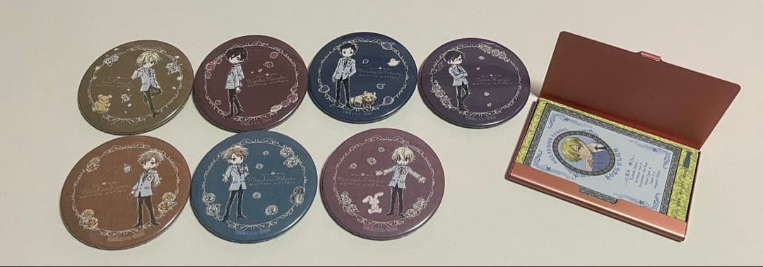 桜蘭高校ホスト部 缶バッジ 名刺