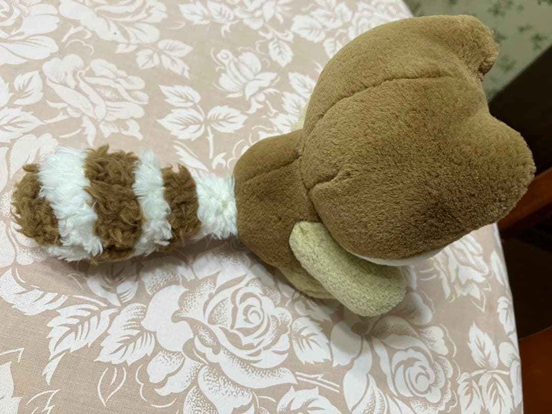 平成レトロ　たらいぐまのらんどりー　ぬいぐるみ　サンリオ