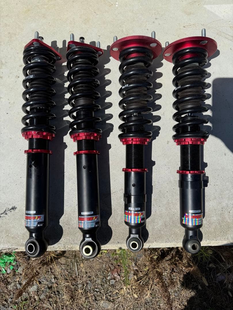 20クラウン マークx130 BLITZ 車高調　フルタップ