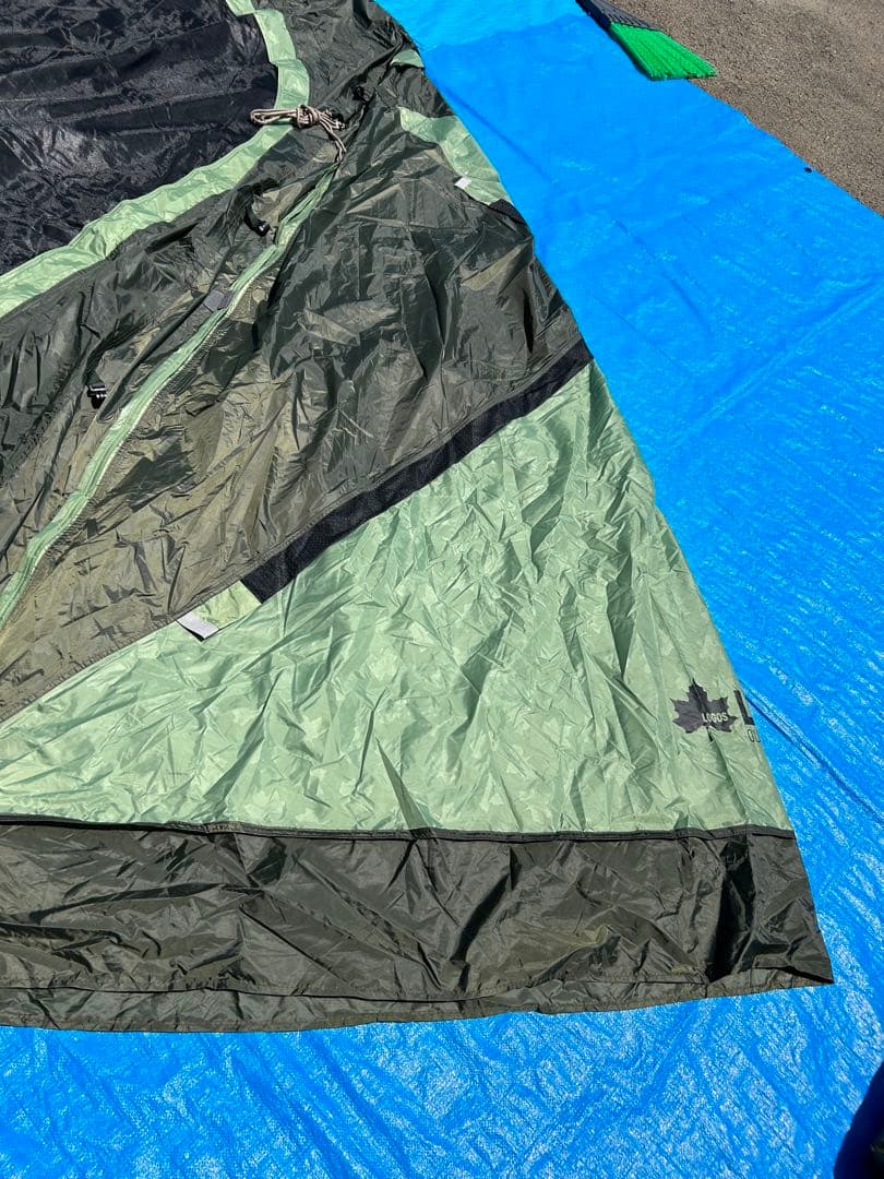 【美品】ロゴス neos 3ルームドゥーブル XL-BJ