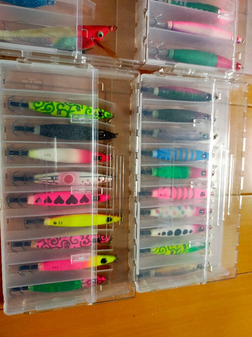 鉛スッテ　新品多数、ケース付き