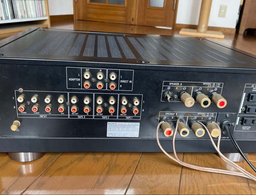 ソニー SONY TA-F555ESL ステレオプリメインアンプ