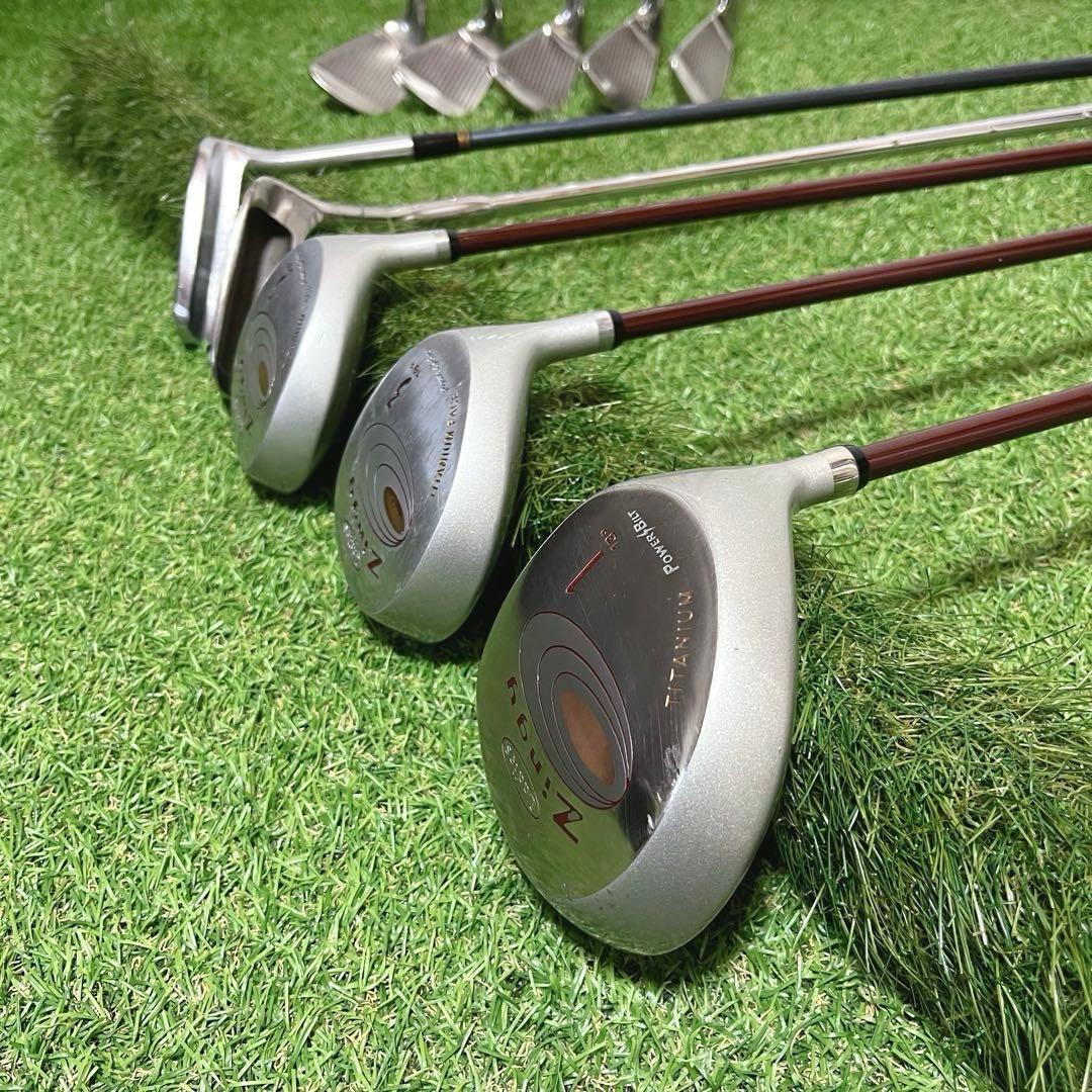 これからゴルフを始める方にオススメ お買得 レディースゴルフクラブ10本セット