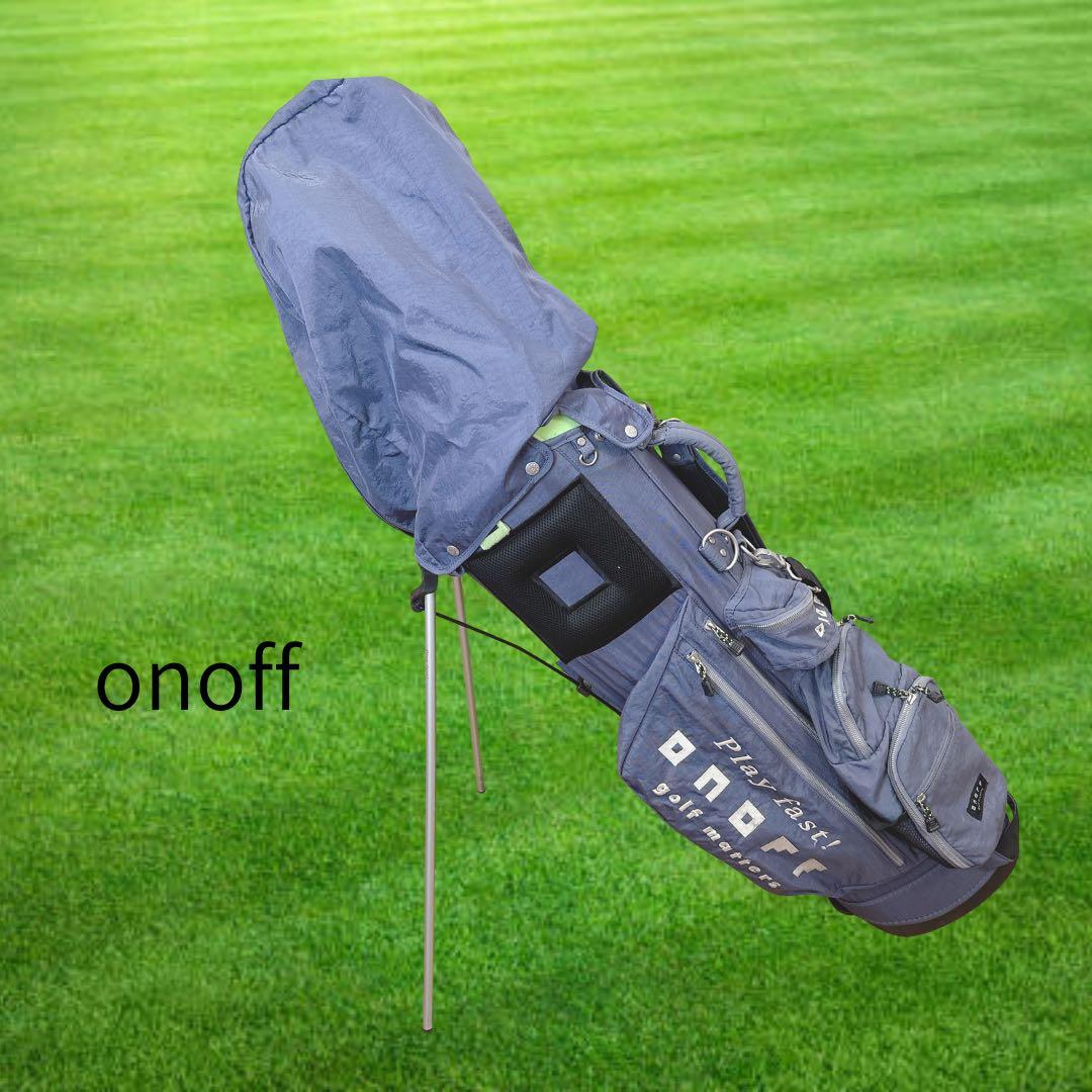K453 onoff スタンドキャディバッグ パープル系