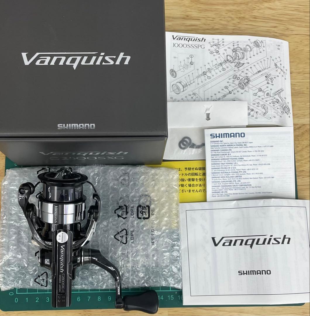 極美品！シマノ 23ヴァンキッシュ C2500S XG 6.3