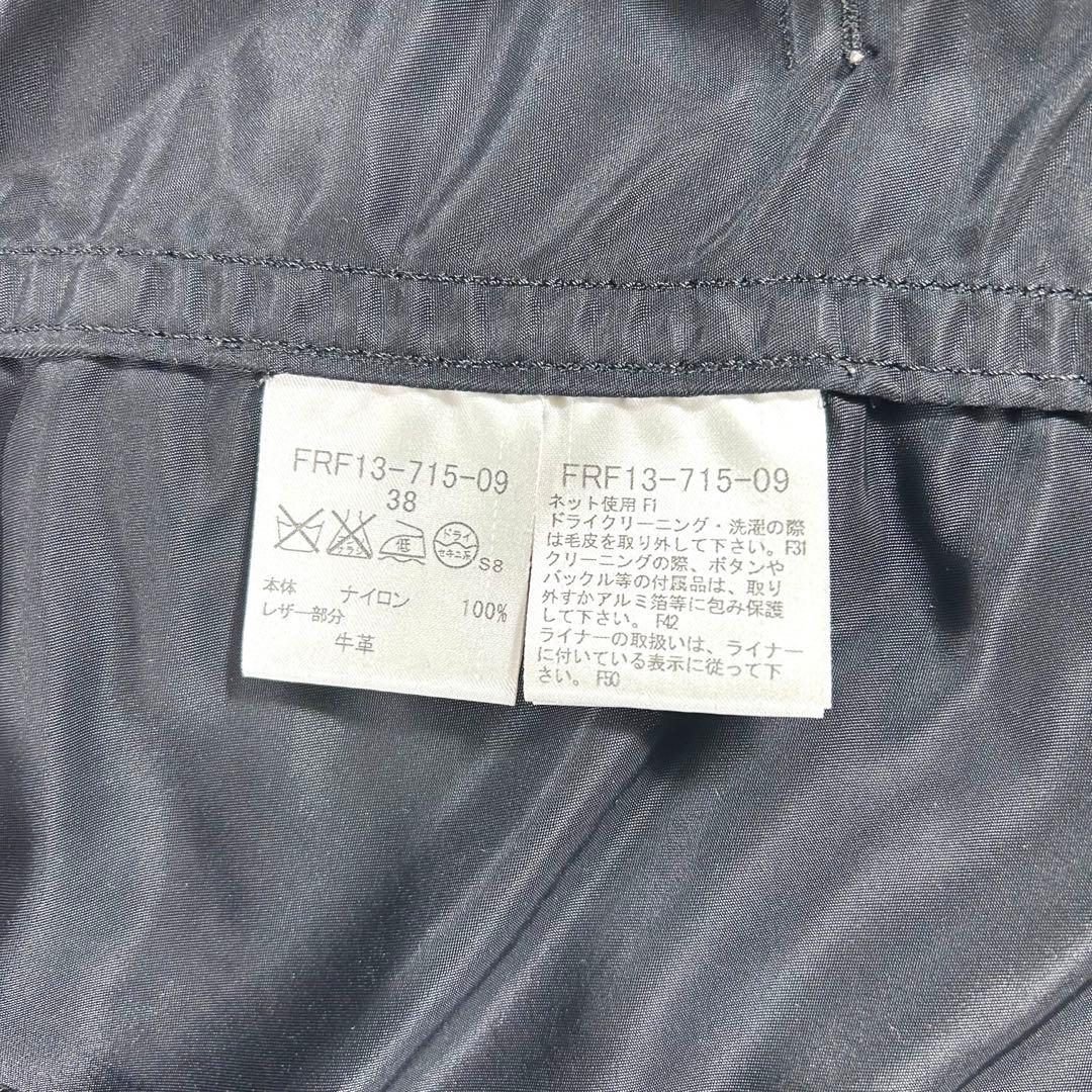 美品✨BURBERRY BLUE LABEL モッズコート　ノバチェック　M 黒