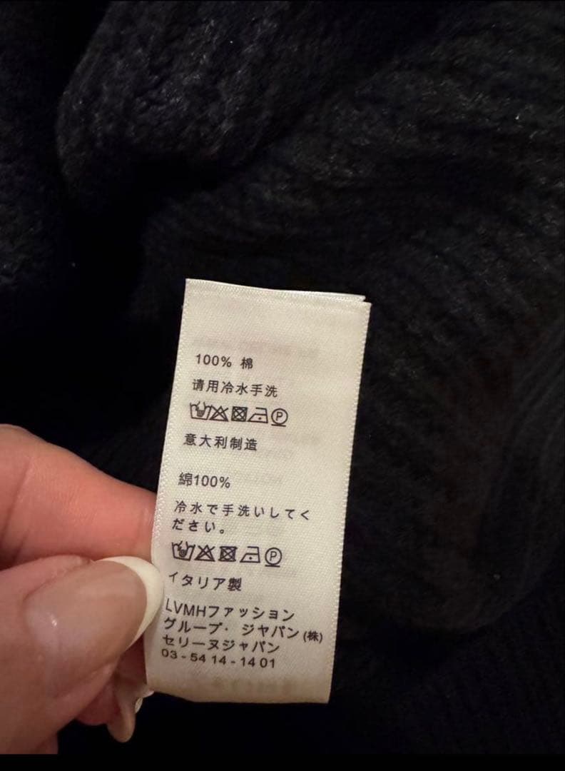 r*n様 CELINE ブラック セーター S ブラック