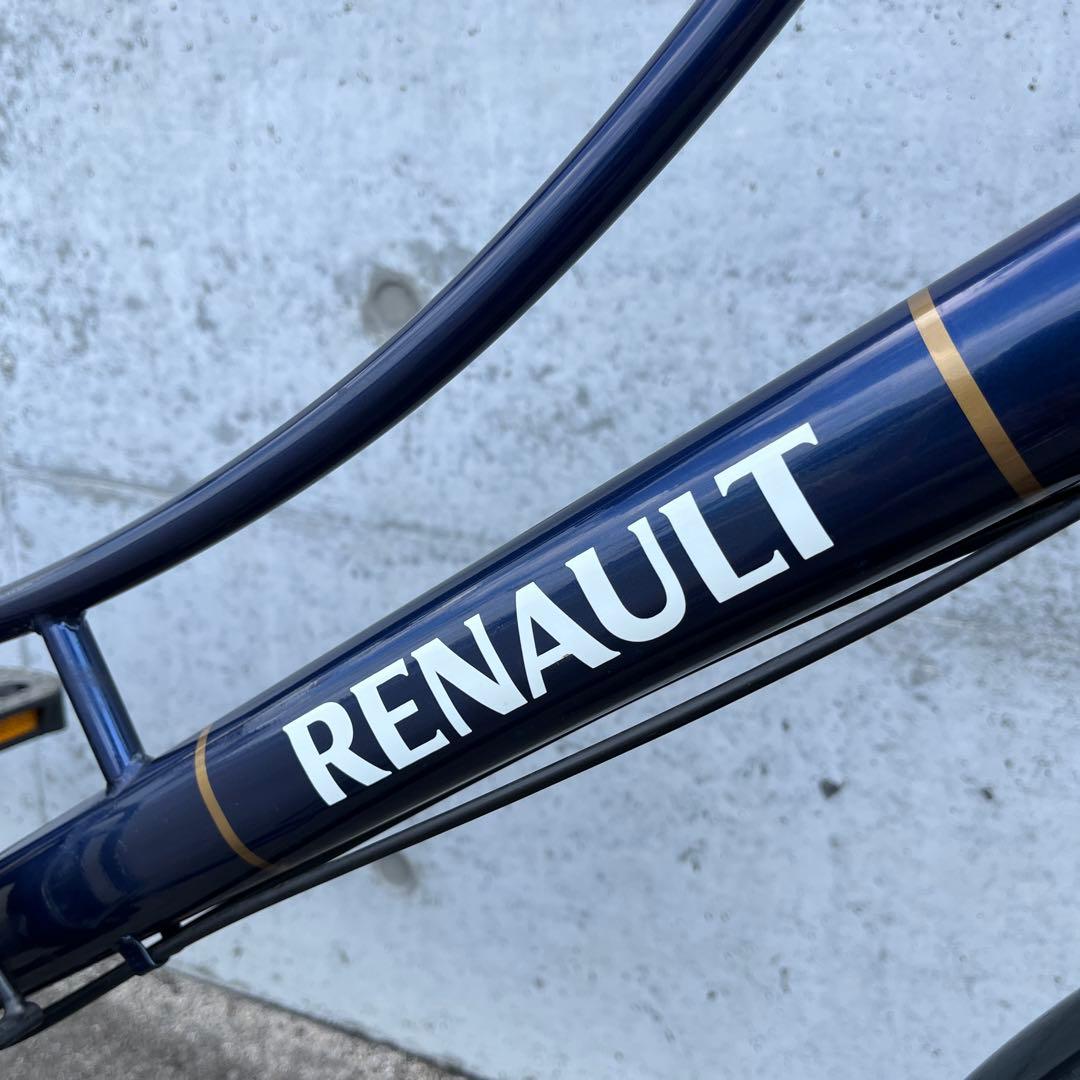 送料無料◾️美車 RENAULTルノー 6段変速 20インチ 自転車 小径車 車体