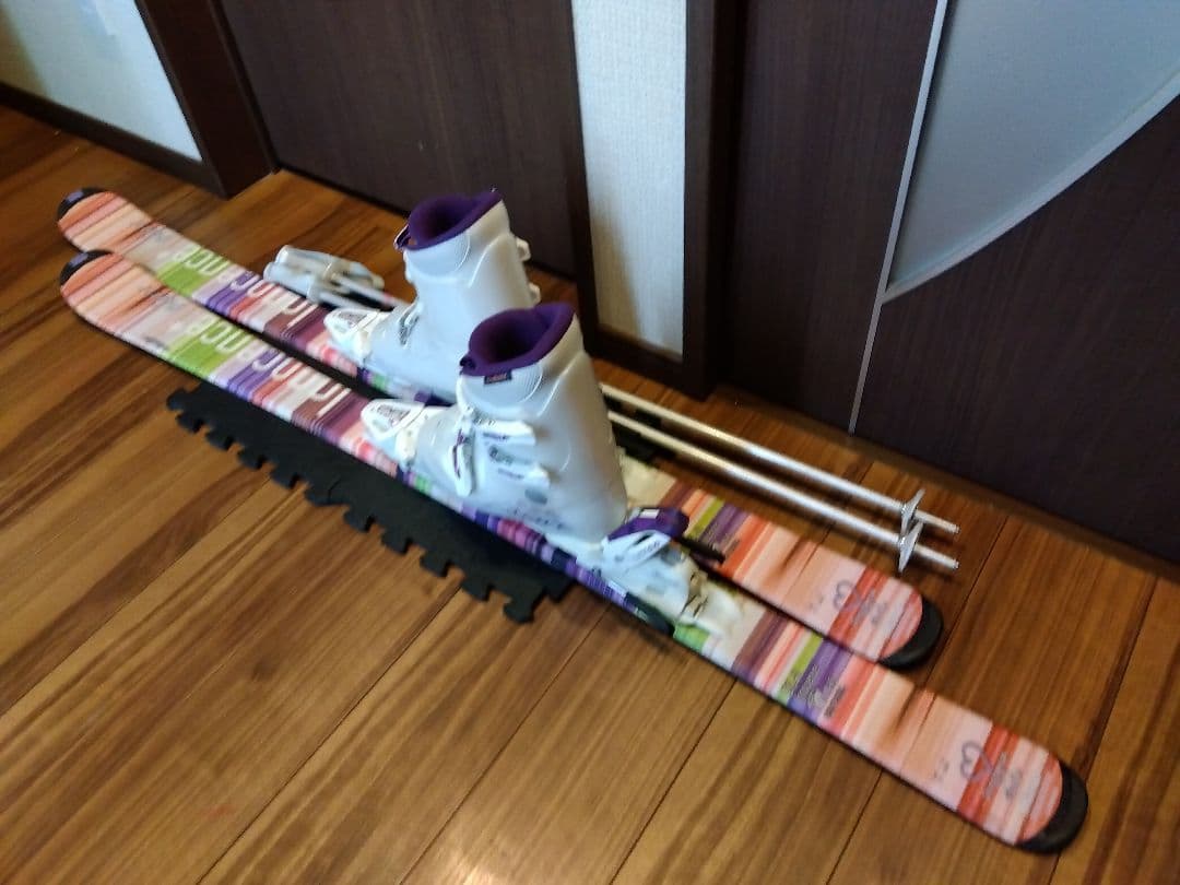 美品/HART/ティーンズ・レディース用/スキーセット/メンテ・WAX済み✔