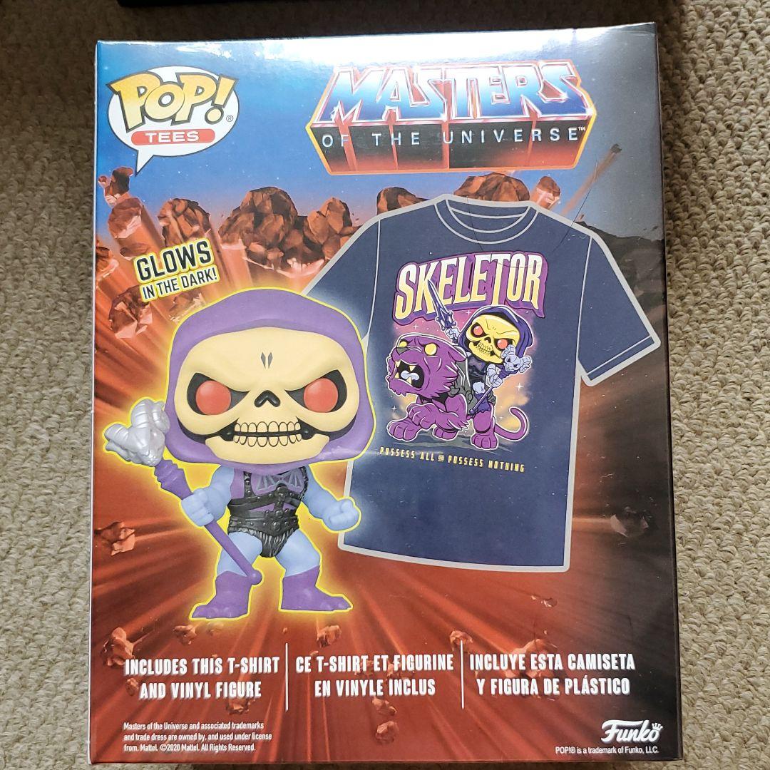 SKELETORのフィギュアとTシャツ Lサイズ のセット限定品