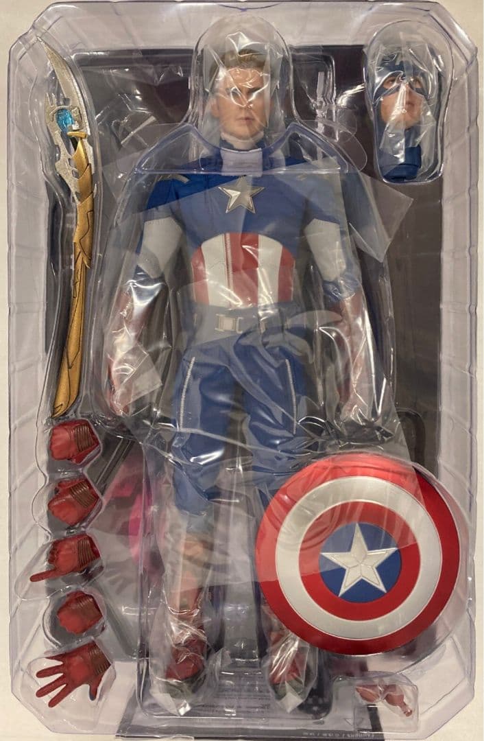 キャプテンアメリカ ホットトイズ ムービー マスターピース エンドゲーム