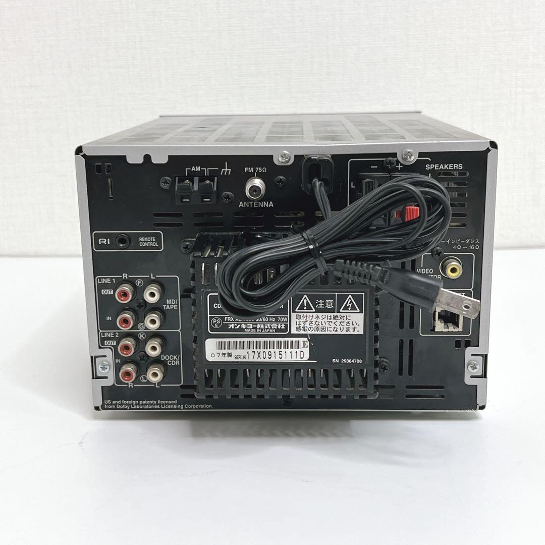 【良品】ONKYO チューナーアンプ BR-NX10 CD HDD オーディオ