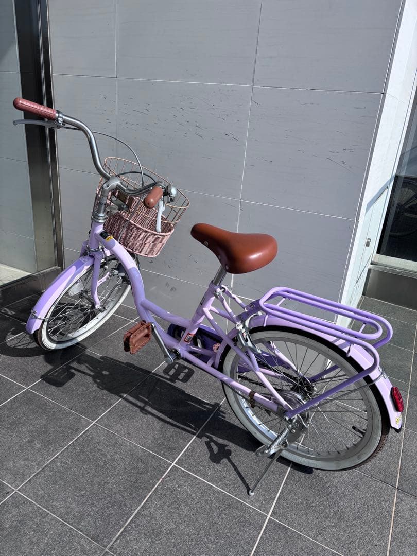 子供用自転車 ダイワサイクル 20インチ　パープル