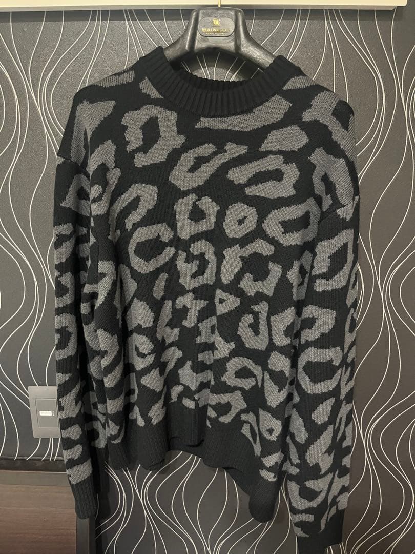 Jリンドバーグ　ニット　レオパード柄