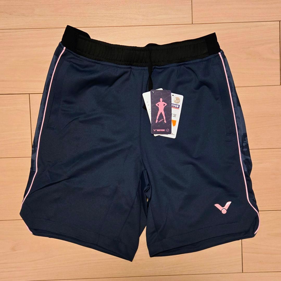 【mimasu】victorバドミントンハーフパンツネイビー