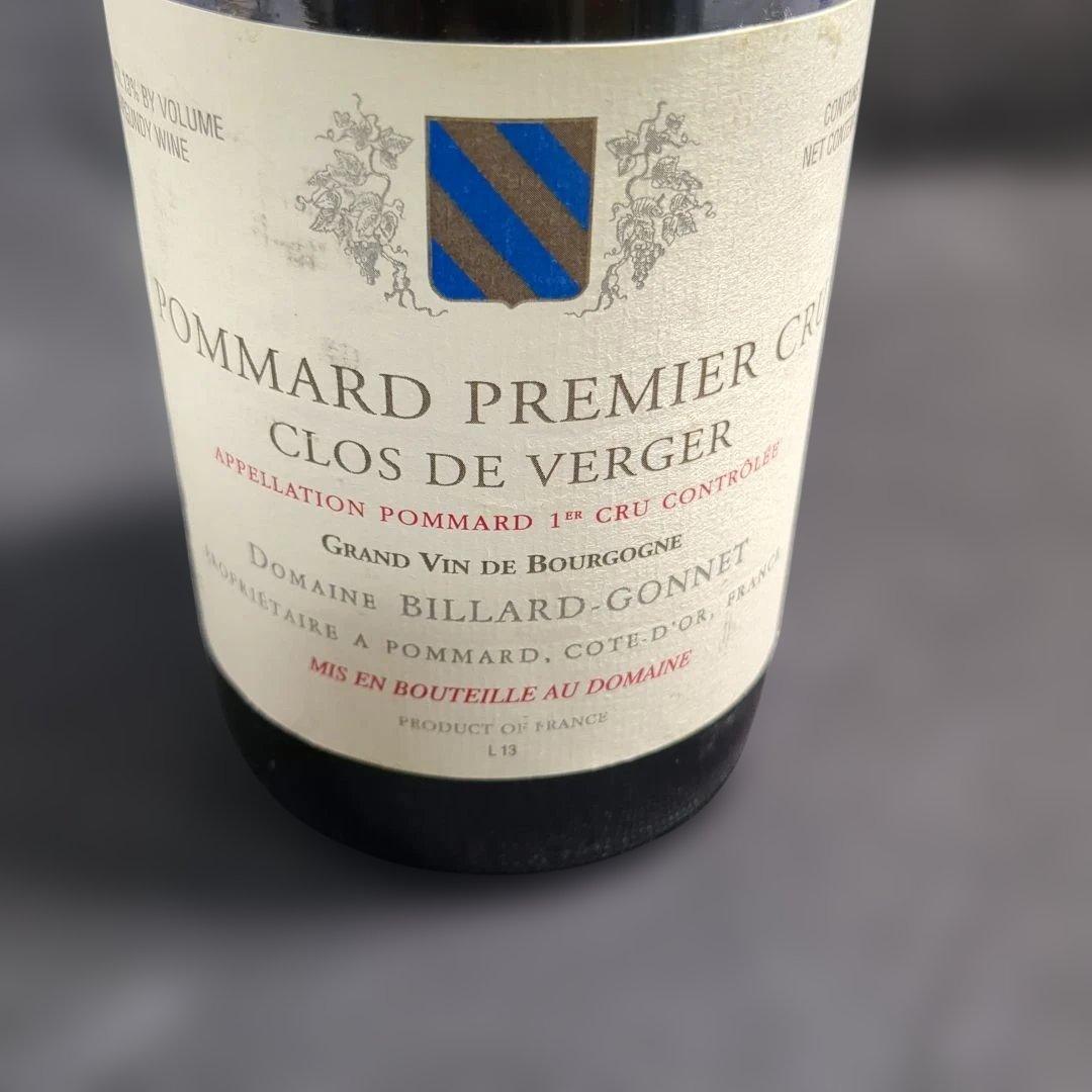ビヤール ゴネ ポマール プルミエクリュクロドヴェルジェ 2013 ワイン