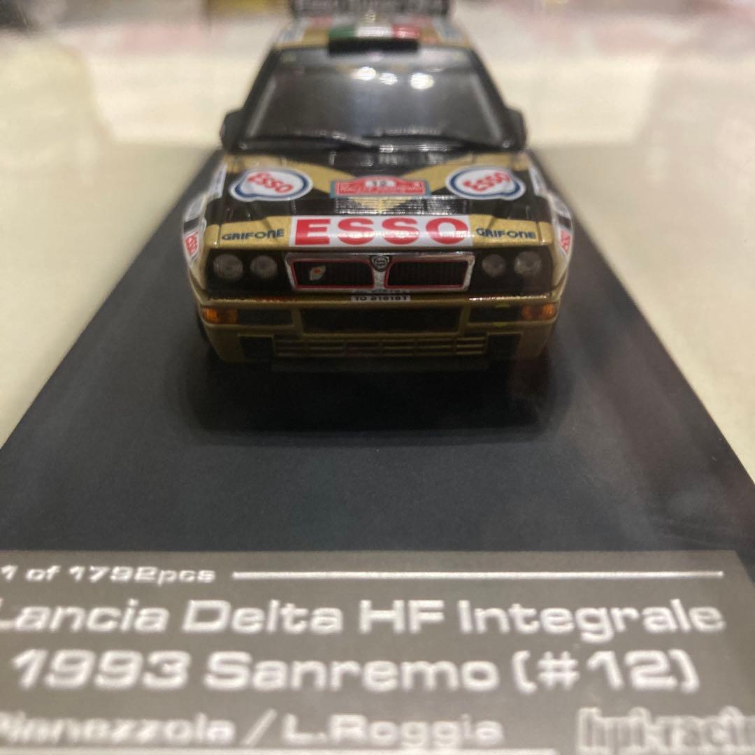 HPI 1/43 ランチアデルタHFインテグラーレ 1993サンレモ No.12
