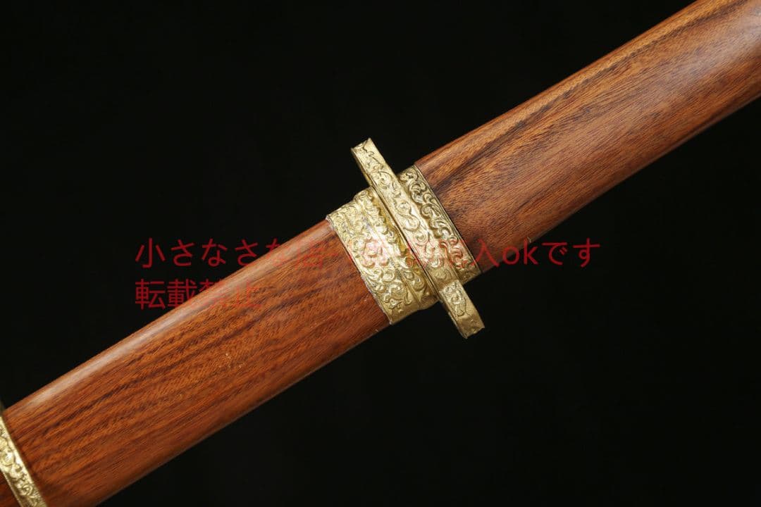 玄甲唐横刀百錬模様鋼鳳尾紋焼刃  古兵器 武具 刀装具 日本刀 模造刀 居合刀