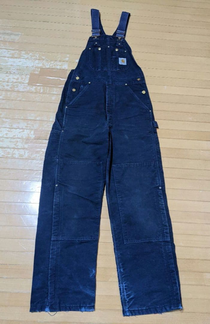 Carharttカーハート キルティングオーバーオール(32×32)