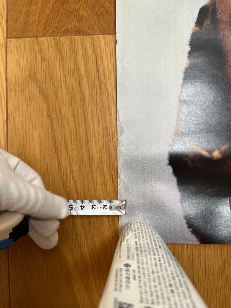 Supreme ポスター ケイトモス　レオパード柄　フレーム無し