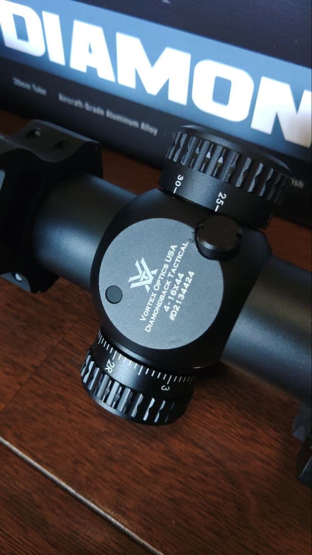 Vortex DIAMONDBACK　4-16-44　マウントキャップ　検VSR