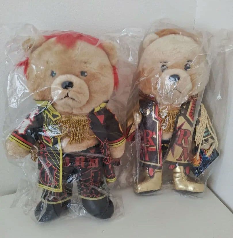 新日本プロレス　マネくま　オカダ・カズチカ　2体セット