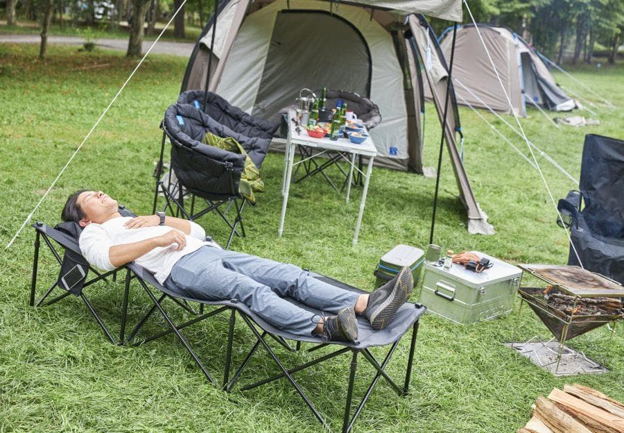 未使用■ホールアース■ダディー コット チェアーベット 万能チェア ブラック