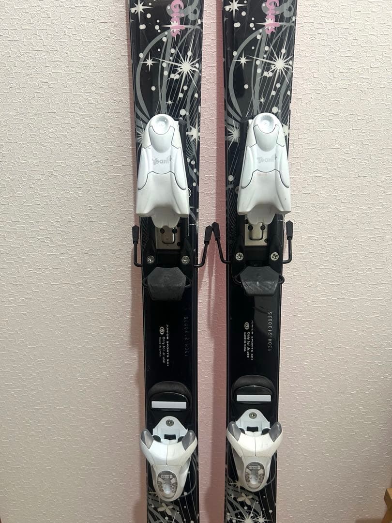 スワロー ジュニア スキー調整可能ビンディングセット MSX GIRLS 130