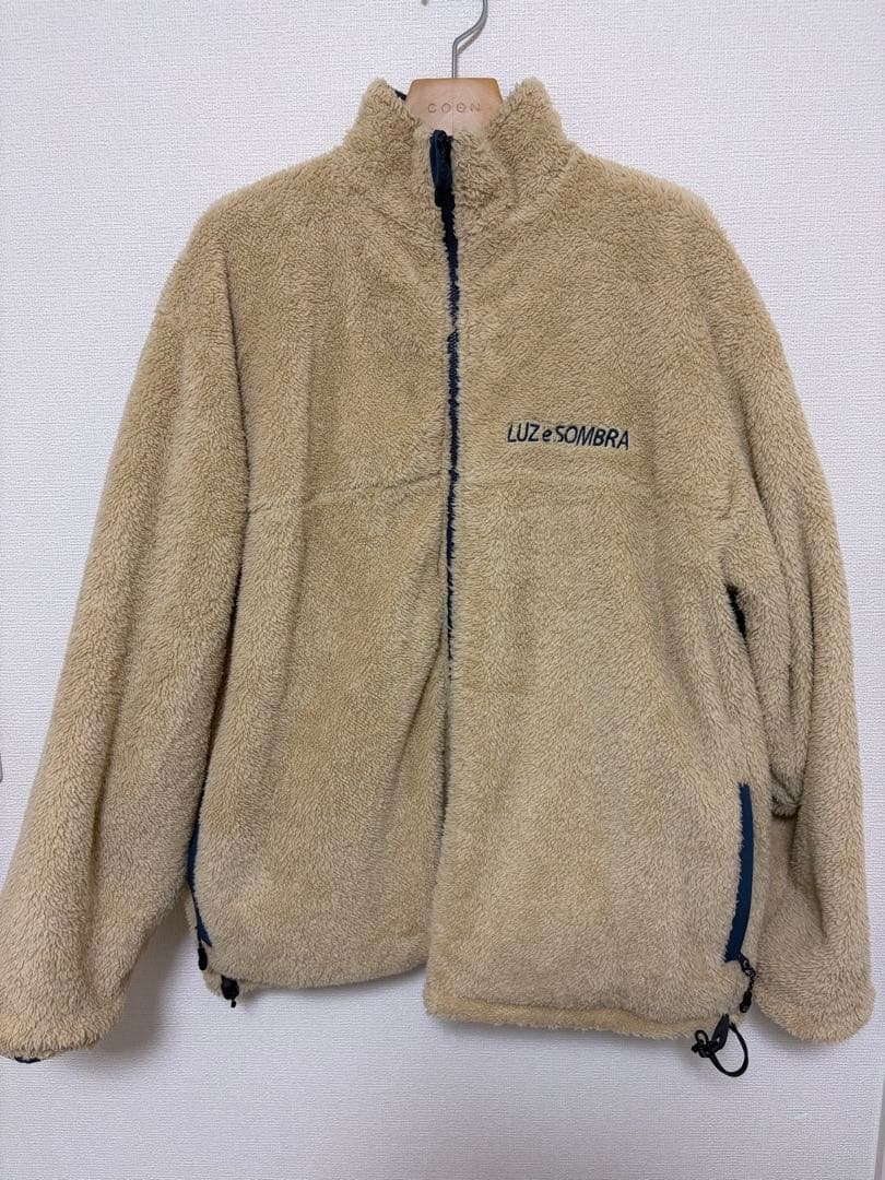 LUZ e SOMBRA リバーシブルジャケット ネイビー/ベージュ