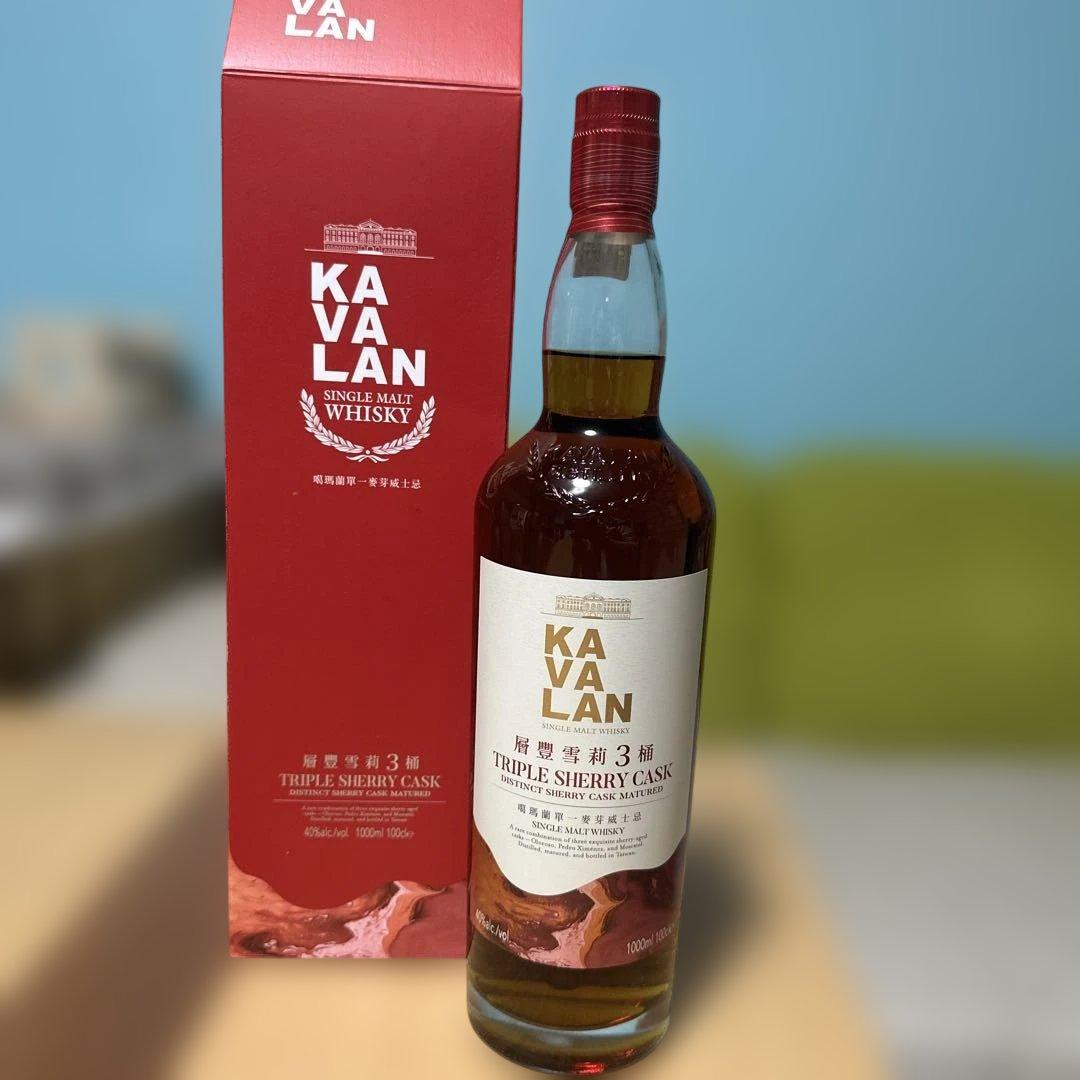 ウイスキー KAVALAN TRIPLE SHERRY CASK 1000ml