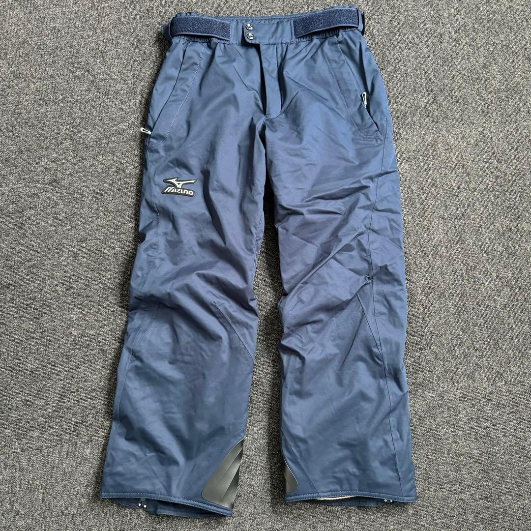美品！！ミズノ　スキーウェア　パンツ　サイズS ネイビー