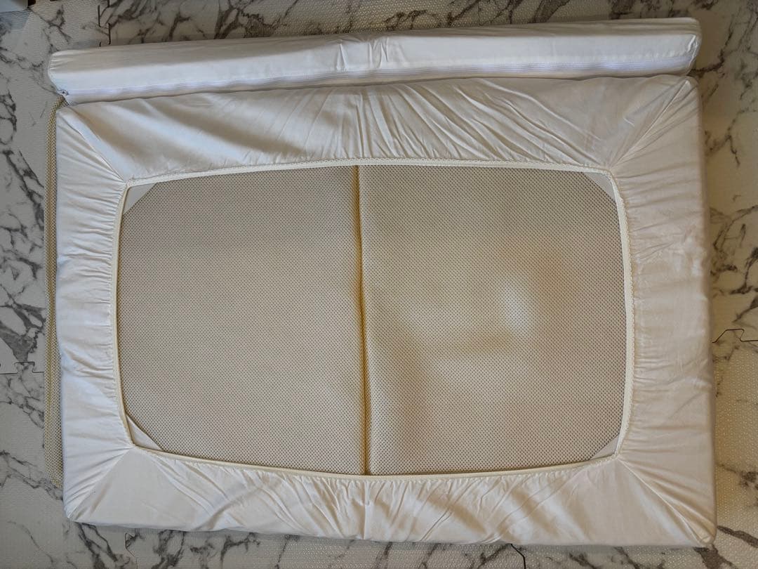 そいねーる　ミニベビーベッド 専用マット　枕　シーツ　おくるみ付き