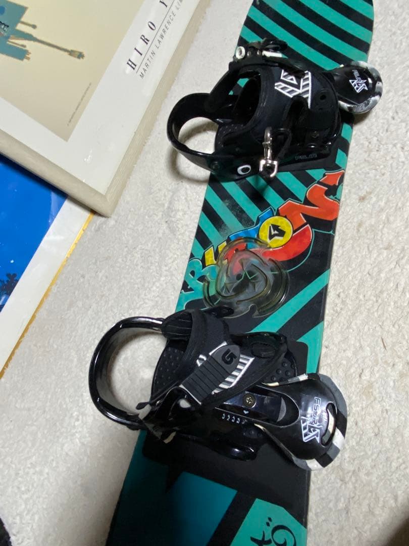 BURTON CHOPPER 100子供用板＋バインディングブーツ18.5cm