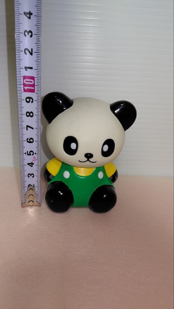 激レア！　ハローキティのなかま　（旧キャラ）パンダ　ソフビ貯金箱