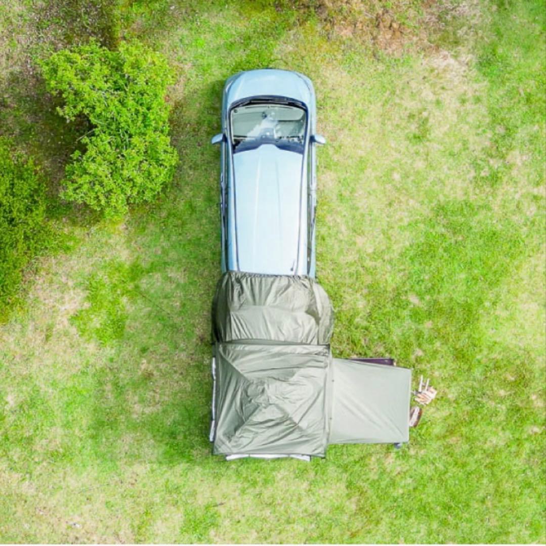 DENEAキャンプテント カーサイド　オリーブグリーン