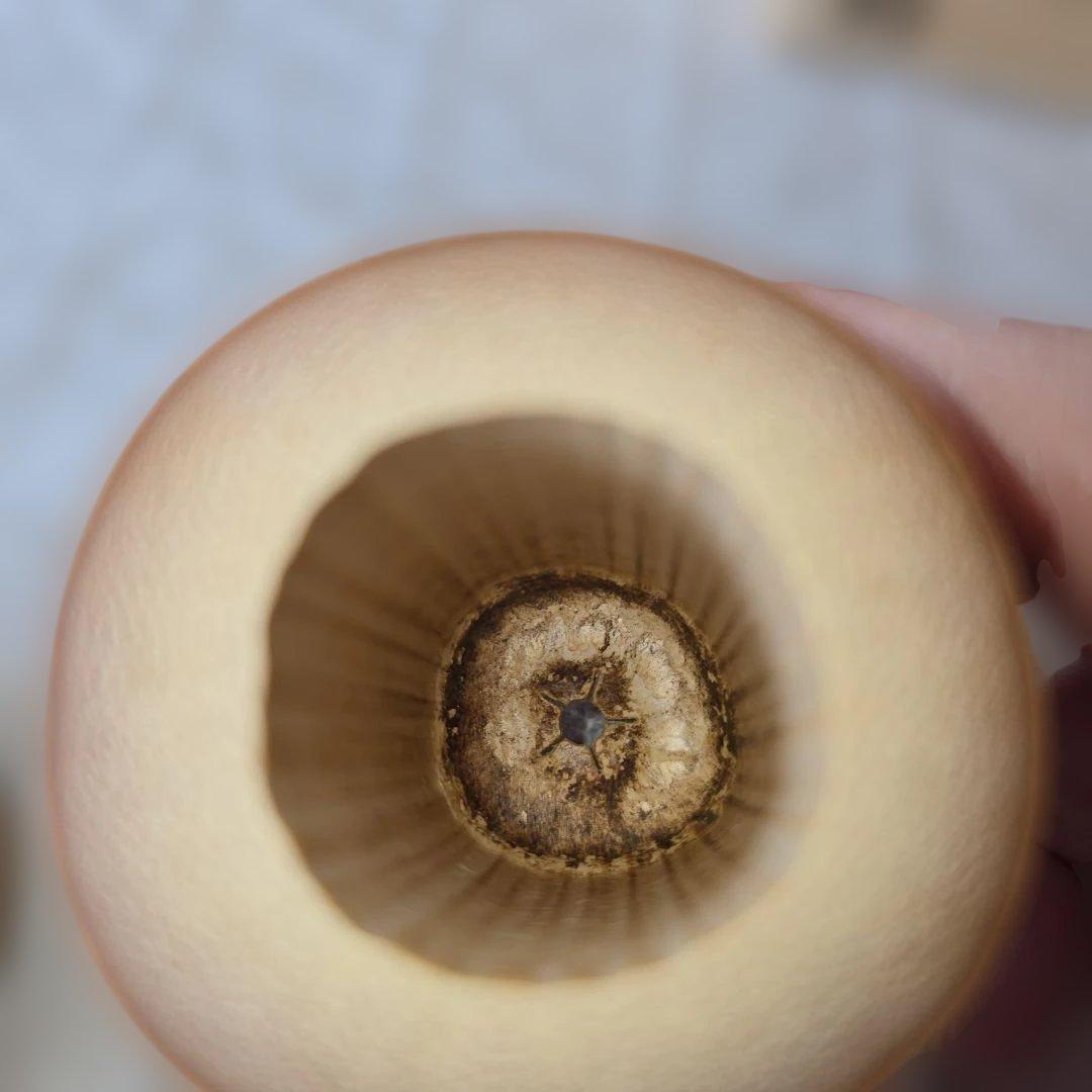 竹蓋置 一双 高野 宗陵作 共箱つき