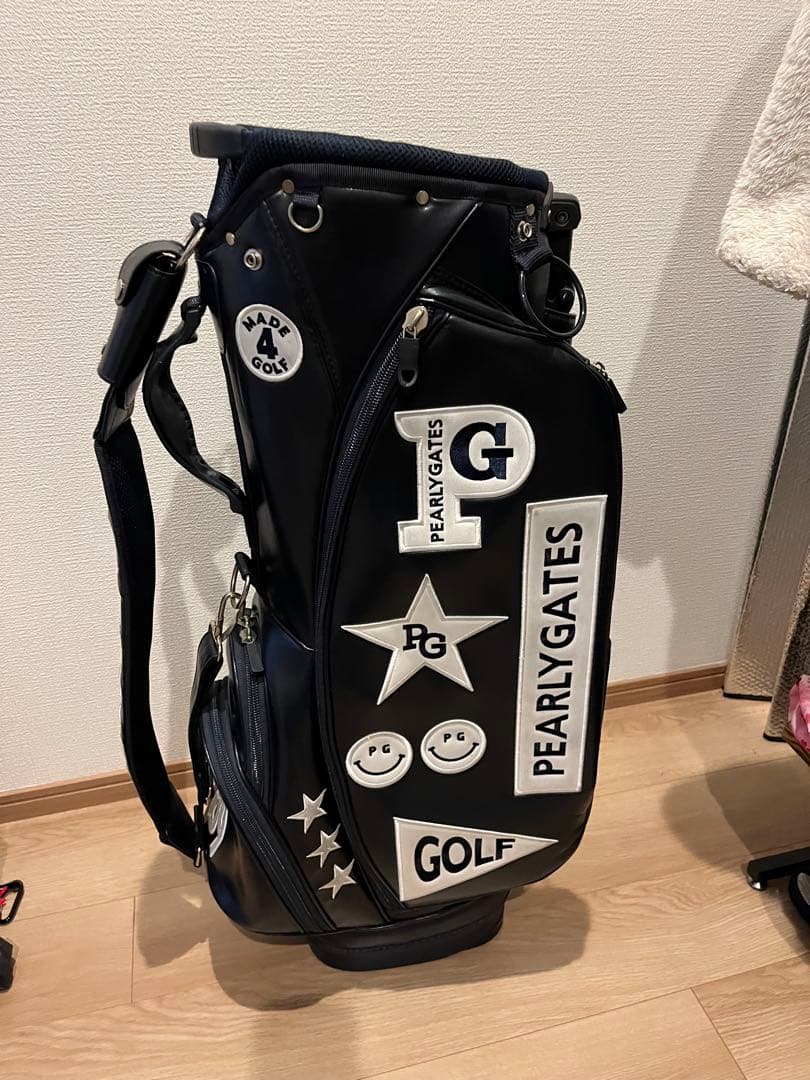 パーリーゲイツ　キャディバッグ　カート　9.5 スタンド　バッグ　ゴルフ　9