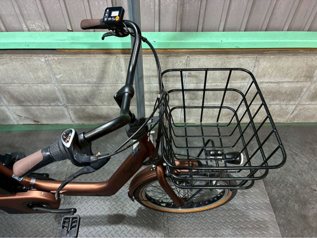 №8625電動自転車　パナソニック ギュット 20インチ✨美品✨希少カラー！