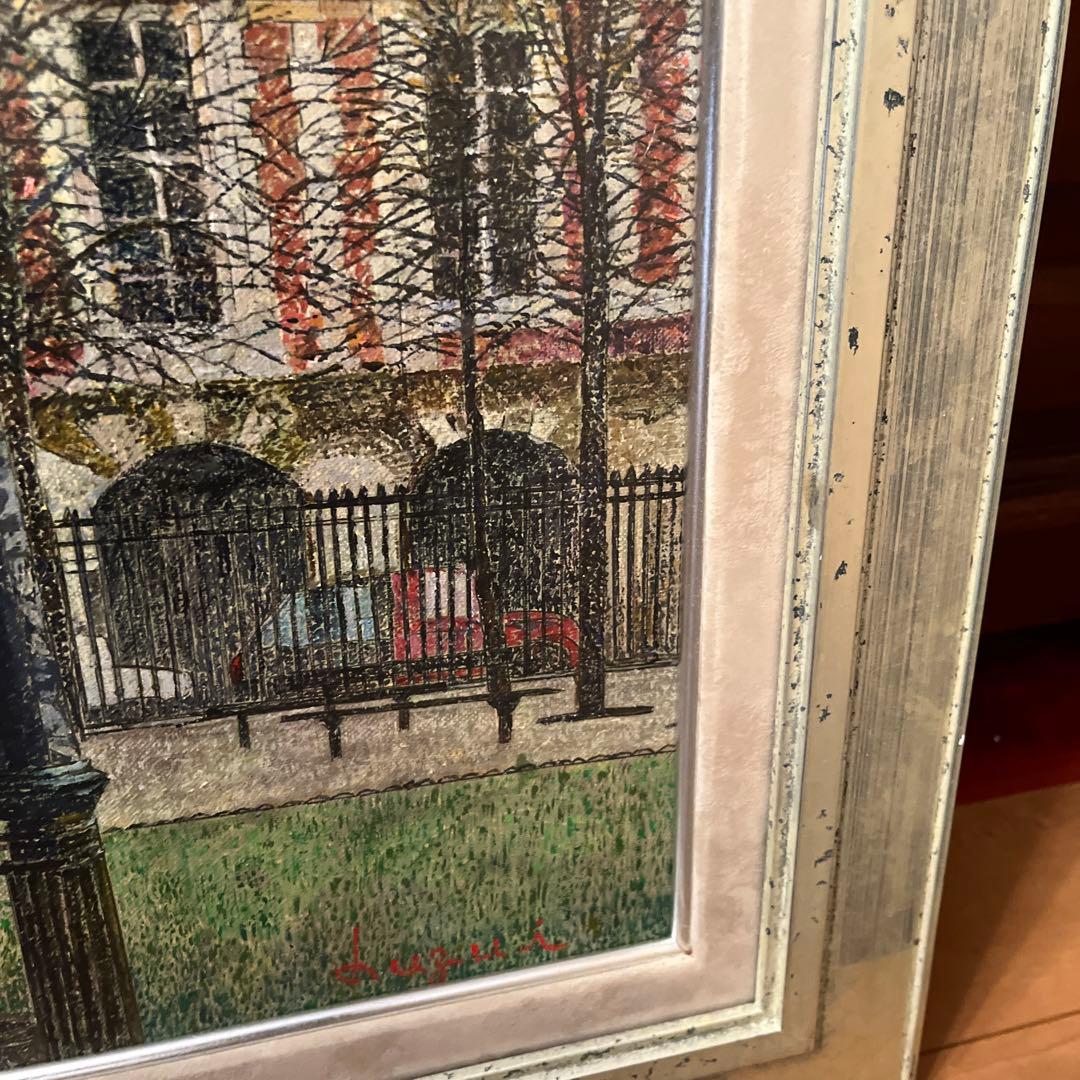 【更に値下げしました】絵画《昼のヴォージュ広場(パリ)》