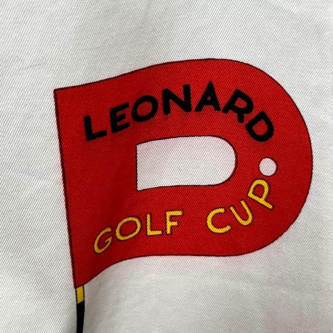 LEONARD SPORT レオナール　ゴルフ柄 ゴルフ ジャケット　FREE